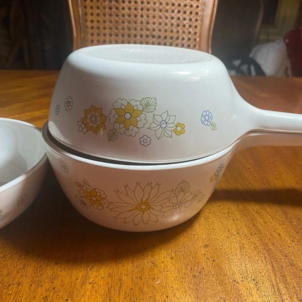 Corningware Floral Bouquet 3 pan set